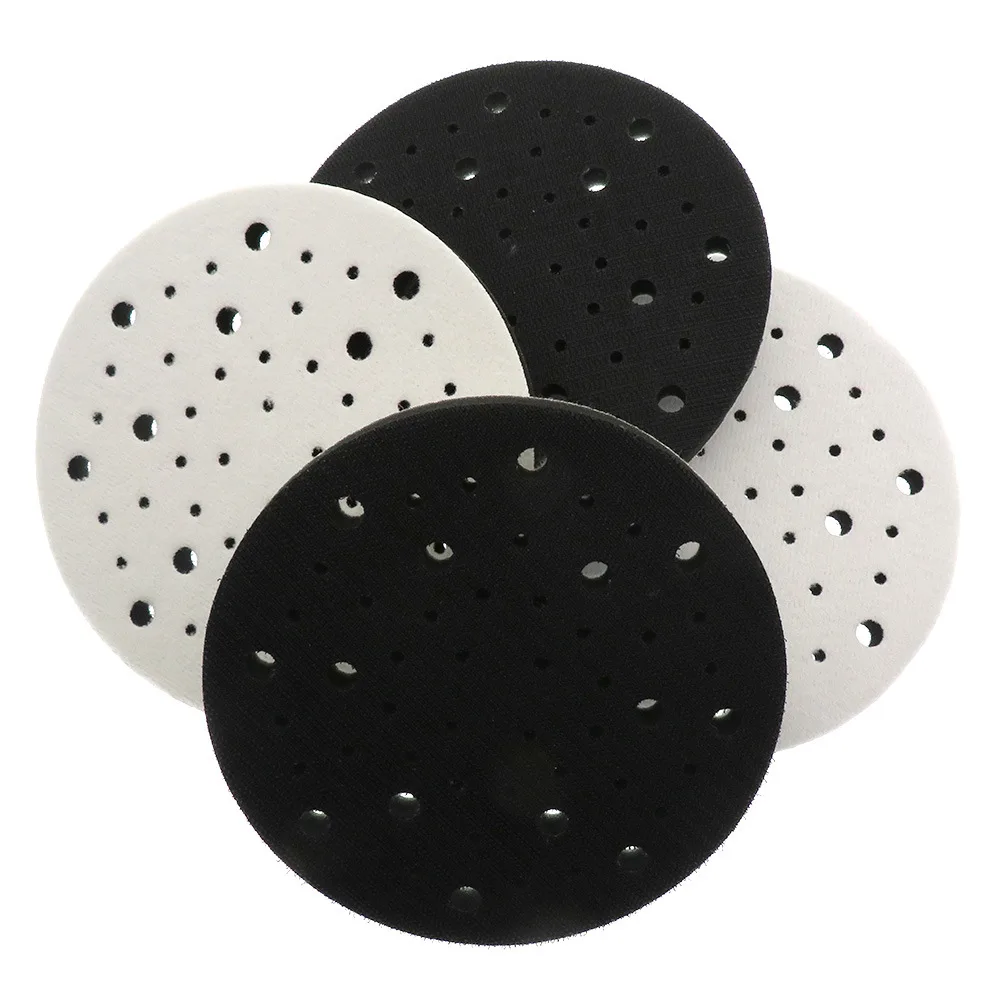

6-Inch 52 Hole Porous Sanding Plate Cushion Sponge Mat Tray Protection Pad Shock Pad 150 Mm Polishing Pad Soft