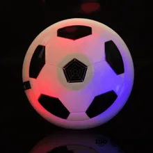 Amazon Дети Горячая Крытый развлечения Интерактивная классическая игрушка красочный свет Музыка подвеска воздушная подушка футбол