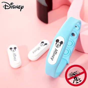 

Genuine Disney Children Mosquito Repellent Bracelet Mickey Minnie Cute Portable Plant Extract Citronella Essential Oil Bracelet