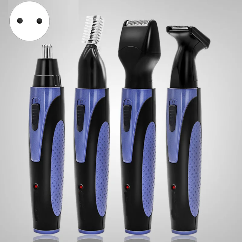 Multifunctional Hair Trimmer 4In1 Electric Hair Clipper Rechargeable Men's Shaving Razor Nose Hair
