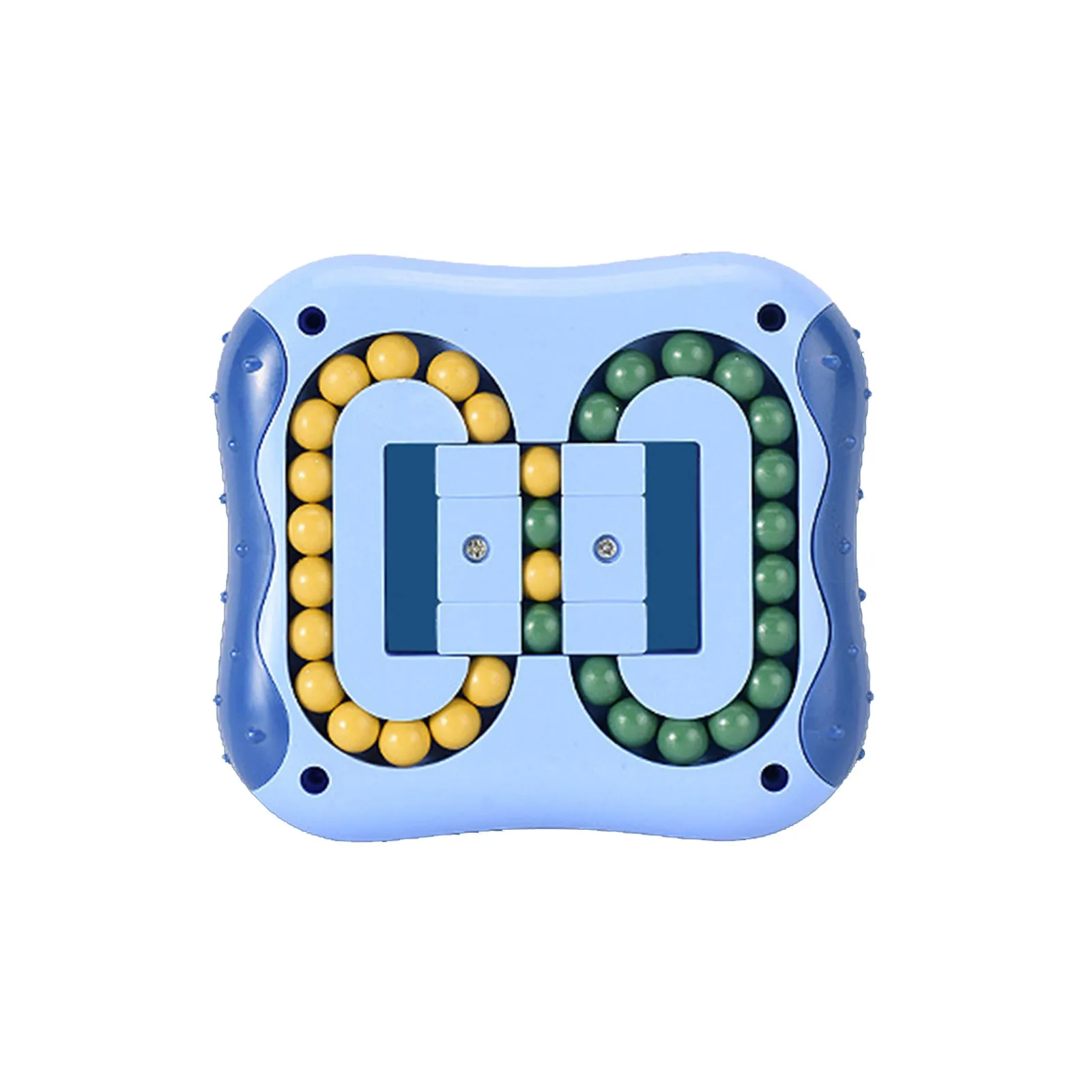 Juguetes mágicos para niños, alivio de la tensión para adultos, cuentas giratorias, rompecabezas, juguete de dedos de entrenamiento, C25