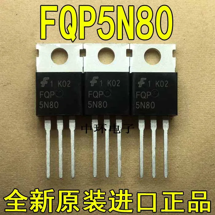10 шт./лот SSS5N80A P5N80 FQP5N80 5N80