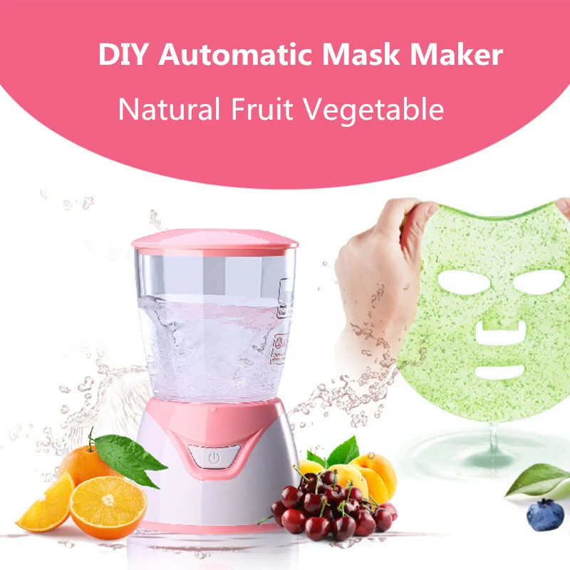 

Facial Mask Machine DIY Automatic Mask Maker Natural Fruit Vegetable Collagen Face SPA Shrink Pore Moisturizing Anti Aging Mask