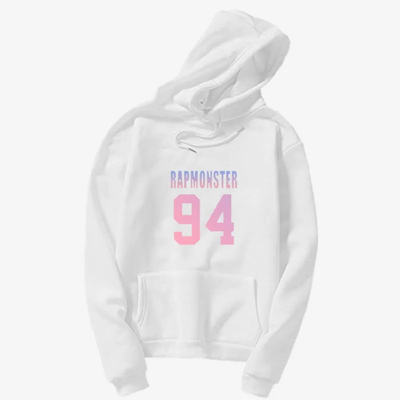 hoodie 11 Толстовка с капюшоном rm94 suga93 jungkook97, толстовка в стиле «bangtan», Женская Толстовка harajuku kpop bangtan - Цвет: hoodie 11
