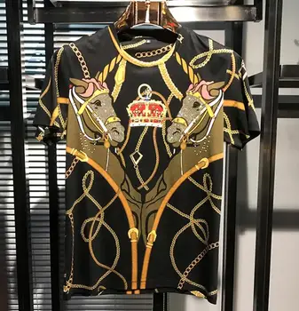 

Hot drill double mercerized cotton slim fit top tees high quality tshirts