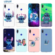 VBNM Lilo 스티치 만화 실리콘 케이스 8 7 6 Pro 5 4 4X K20 7A S2 5A 6A Y3 Xiomi A3 9T 9 SE F1 S2 커버(China)