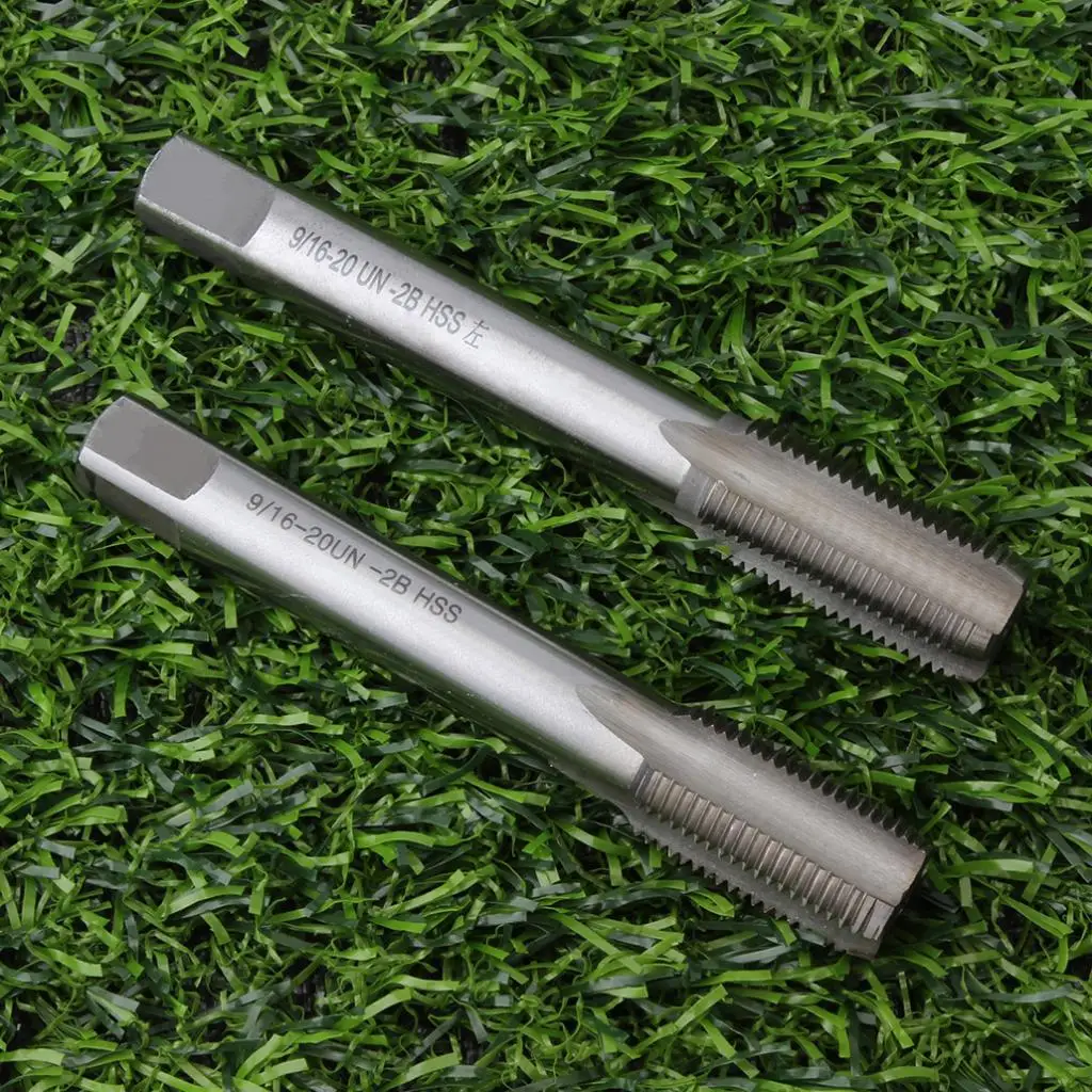 

9/16 -20 Right / Left Hand Thread Tap for Bike Crank Repair Tool- HSS