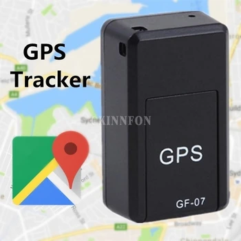

50Pcs/Lot GF07 Mini Real Time Magnetic GPS Tracking Device Gps Locator System Portable Tracker for Car Motorcycle Truck Kids