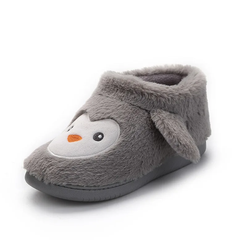 

Autumn & Winter New Style Warm Home Anti-slip Wear-Resistant Small Rabbit Fur Cotton Slippers Customizable