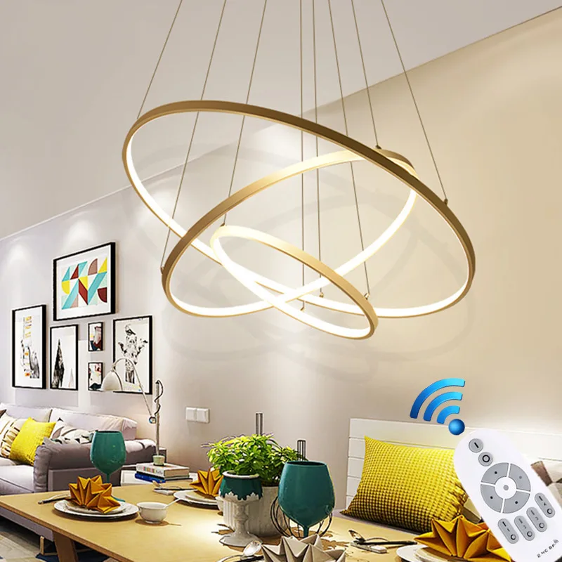 подвесной светильник circular pendant light. люстра круги в интерьере. люстра led 3-ring chandelier золотая. Ingo maurer светильники. 174.