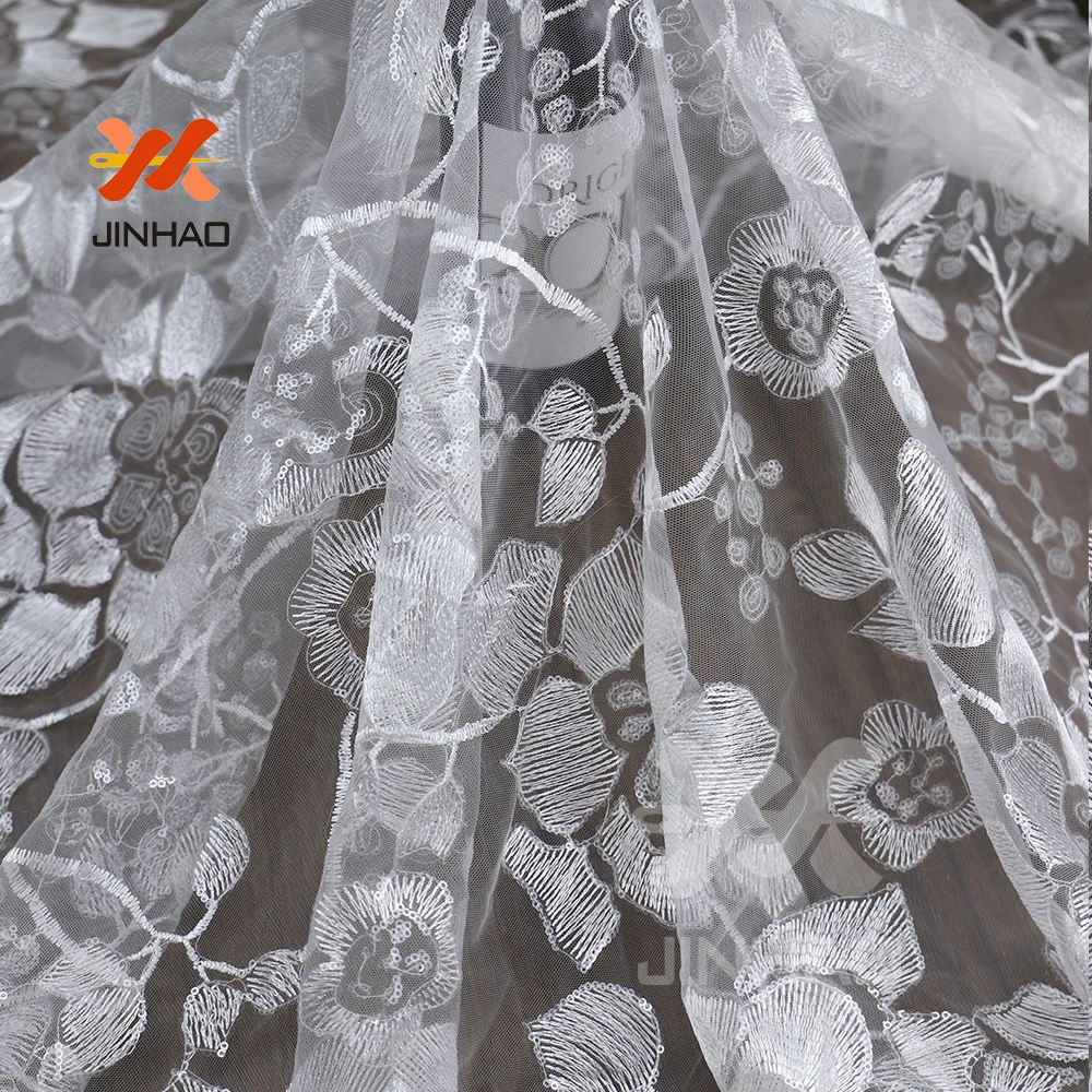 5 ярдов нигерийская кружевная ткань Высокое качество Блестки кружевная ткань для платья швейцарская кружевная ткань для шитья одежды Diy Ткань Материал