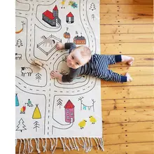 Творческий граффити Коврик Детские Diy цветной Коврик Для ползания детский игровой Коврик Для Ванны Напольный سجاده صلاه