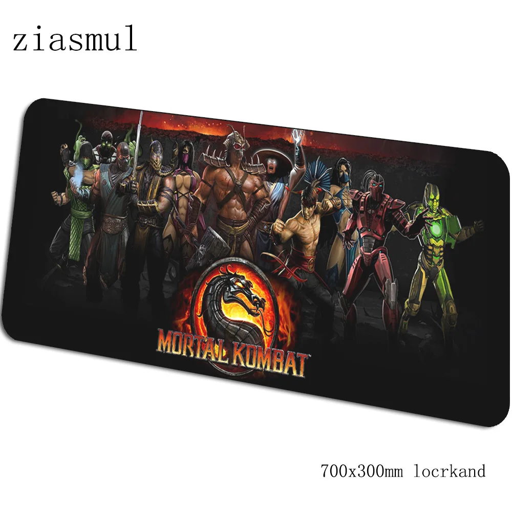 Mortal kombat коврик для мыши, популярный игровой коврик для мыши 70x30 см, pc notbook Настольный коврик, милый коврик для мыши, игры, большие геймерские коврики, геймпад - Цвет: pattern 4