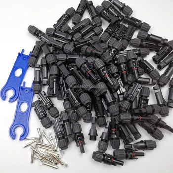 

Free Shipping!!! 40 Pairs Male and Female Solar Connector used for Solar Cable Suitable cable cross sections