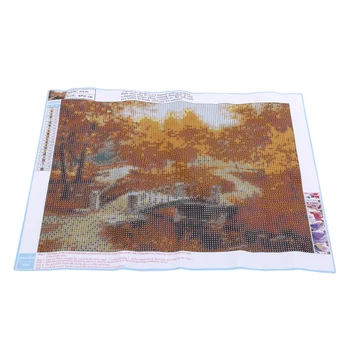 

DIY Diamond Painting European Autumn Landscape Pattern Stickers Diamond Painting Decorative Painting Diamond Embroidery