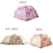 Кухонные принадлежности зонтик покрытие для пикника барбекю вечерние москитная сетка палатка NE Складная еда анти-Летающий пылезащитный чехол качество Новинка* 13