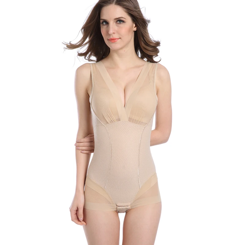 Fashion Women Slimming Shapewear Tummy Slim Bodysuit Full Body Shaper