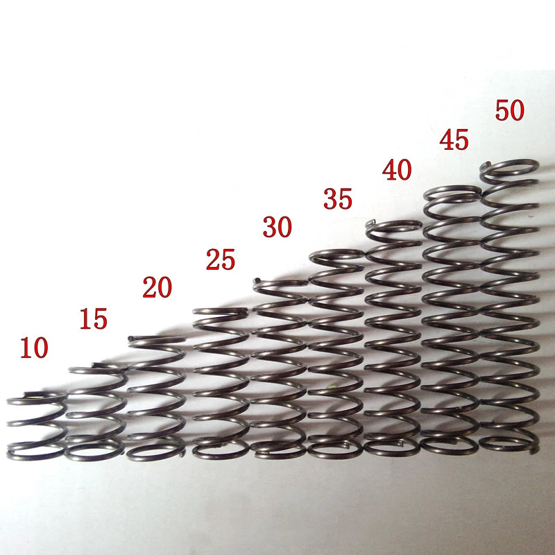 

10PCS Steel Coil Compressed Release Pressure Spring Manufacturer,1.5mm Wire Dia*14mm Out Diameter *15 20 25 30 35 40 50mm Length