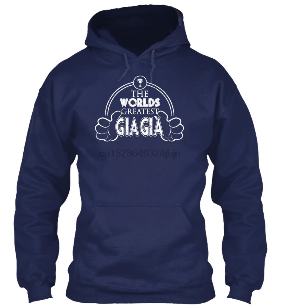 Men Hoodie long sleeve Worlds Greatest Greek Giagia Women Streetwear | Мужская одежда