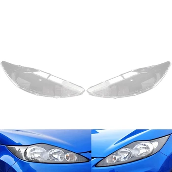 

Car Front Headlight head light lamp Cover head light lamp Clear Lens Shell Cover Replacement for Ford Fiesta 2009-2012