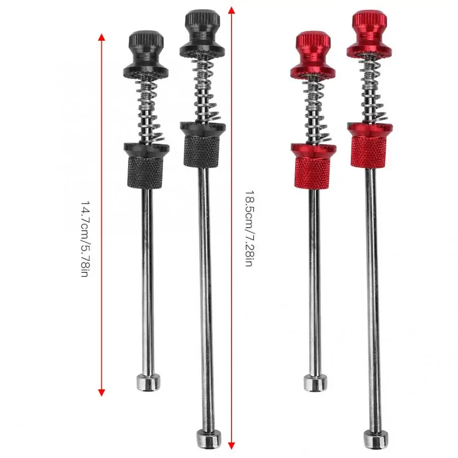 MTB Road Bike Wheel Locking Security Quick Release Skewers Anti Theft Skewer Set MTB Road Bike Wheel Locking Security Quick Release Skewers Anti Theft Skewer Set