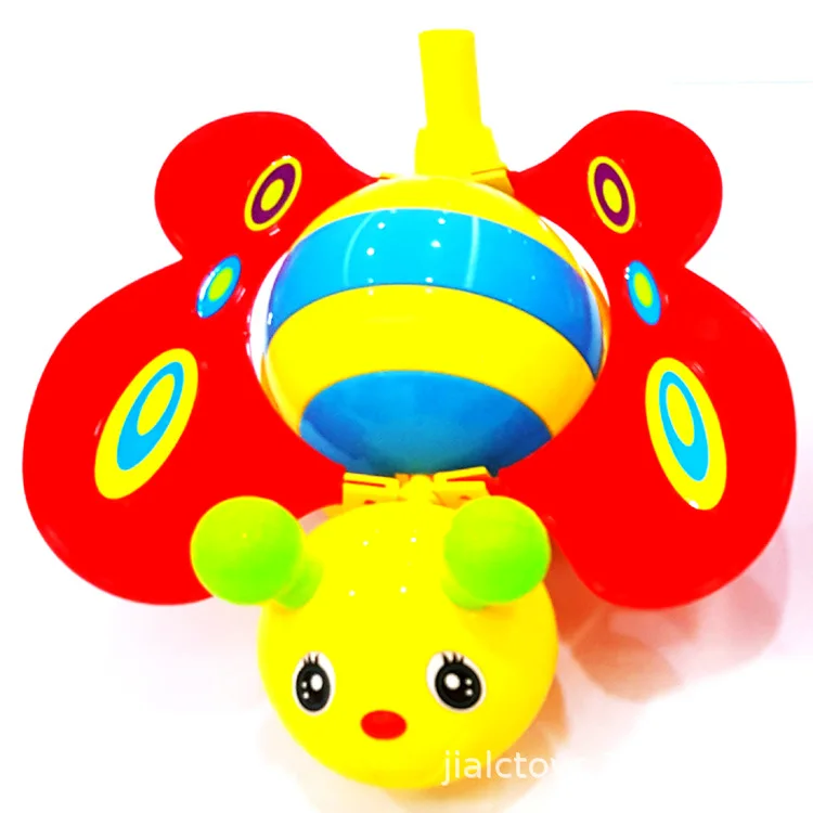 Gallop Cheng детская ручная игрушка; развивающая игрушка ходунки для малышей Горячая Ручная нажимная бабочка мотоцикл самолет