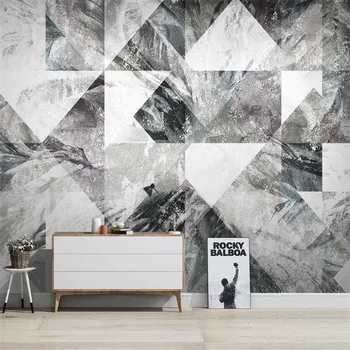 

Large 3D Wallpaper Mural Custom Modern Abstract Geometric Lines TV Background Wallpaper Mural