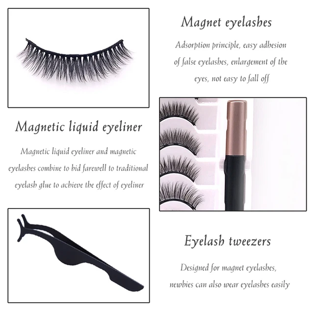 Magnetic Eye Lashes Beauty, Health $ Hair
