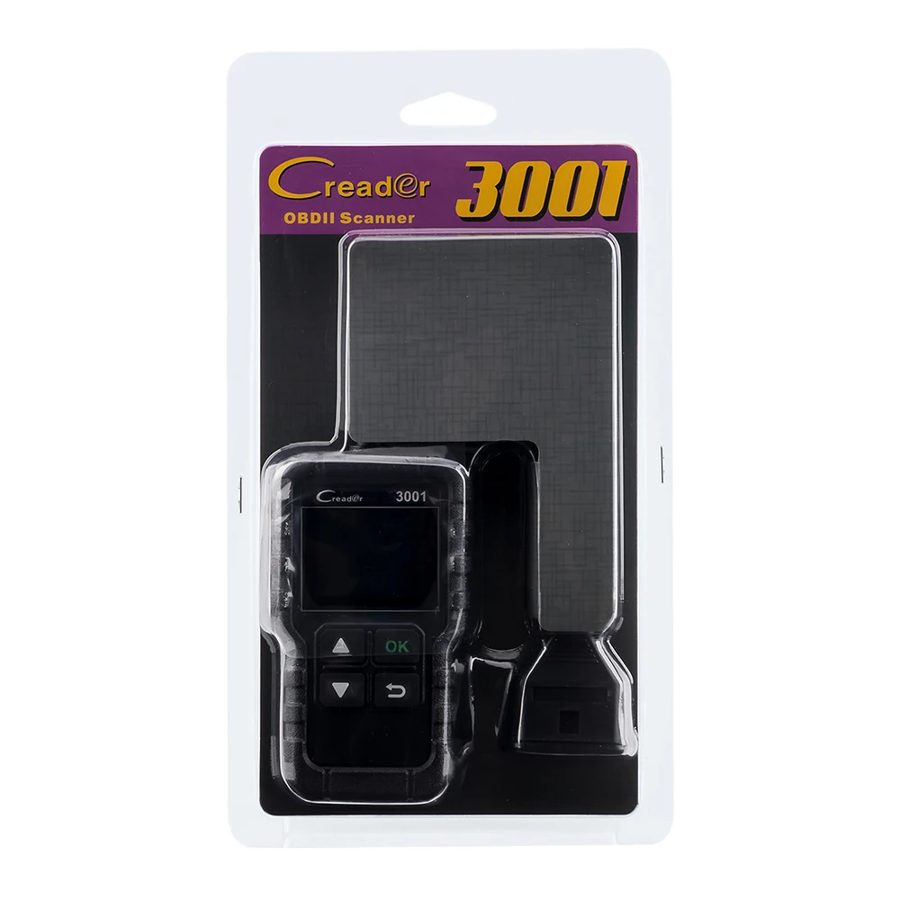 Считыватель кодов obd2 Launch CR3001 сканер X431 для диагностики и отключения двигателя