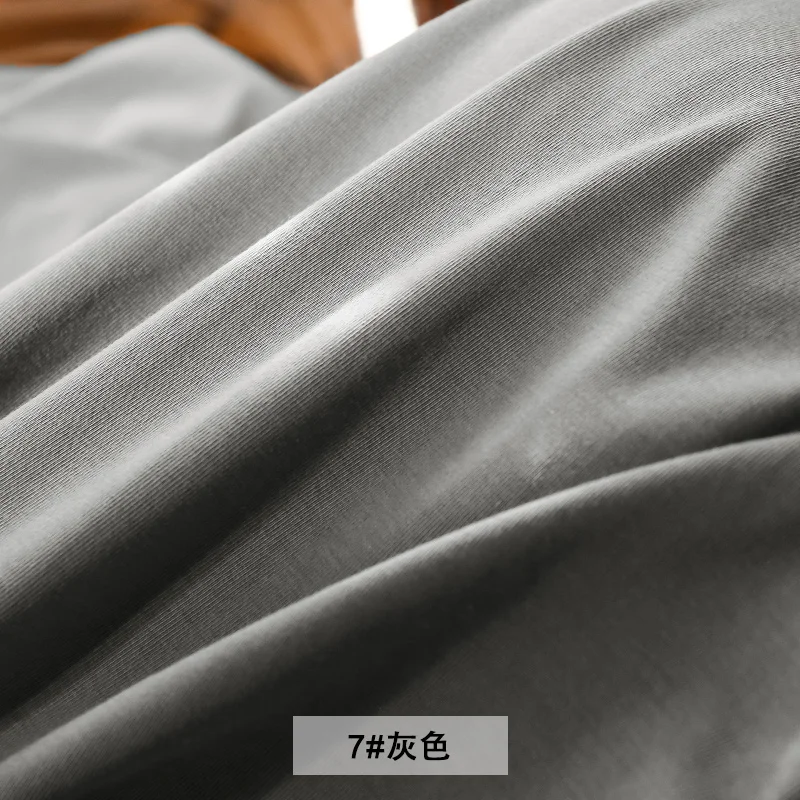 Sustainable Cotton Spandex Jersey Fabric for Women’s Dresses, Opaque Finish