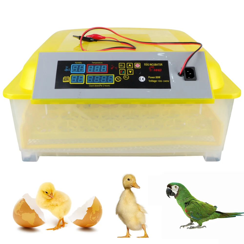 48 Egg Incubator Poultry Hatching Machine Automatic Bird Quail Chicken
