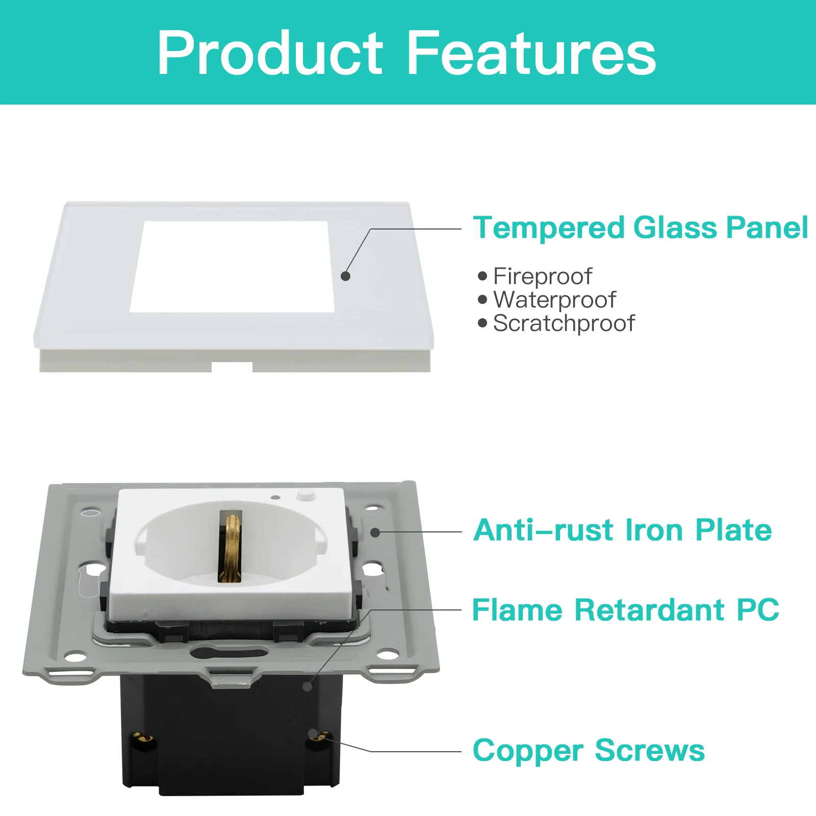 Bseed ue rússia padrão wi fi tomada