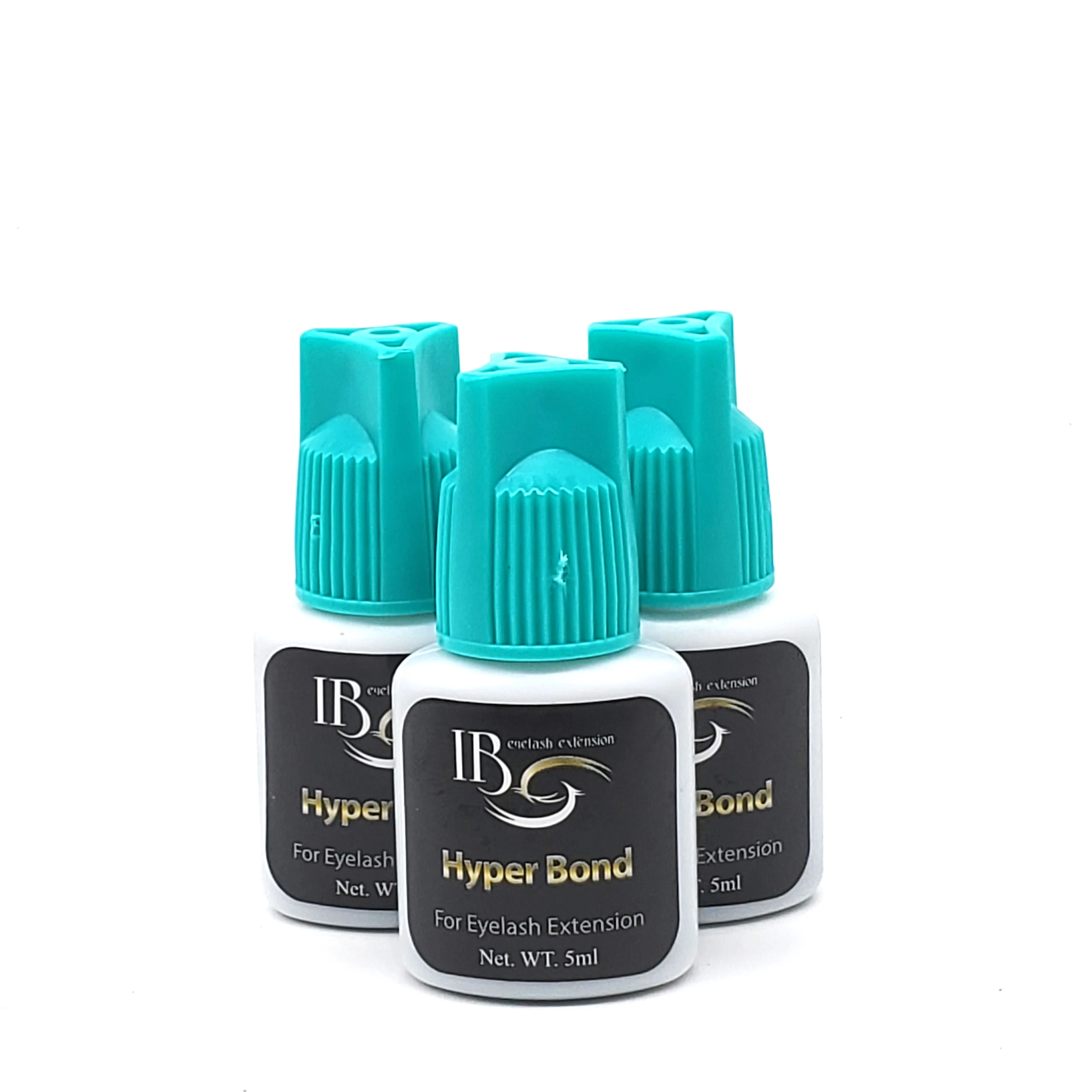 

Eyelash Extension Glue Original 1 Bottle Korea IB Ibeauty Hyper Bond 0.5s Glue Fast Drying Eyelash Extensions Glue 5ml 3pcs/lot