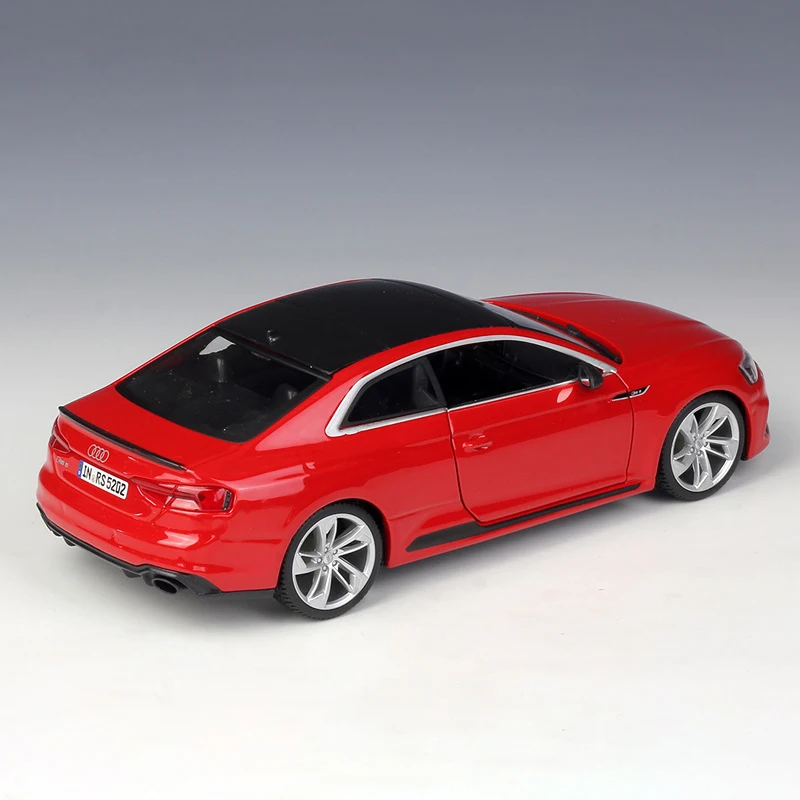 Maisto Bburago 1:24 Aud RS5 Coupe красный зеленый металлический гоночный автомобиль играть коллекционные модели спортивных автомобилей игрушки для подарка