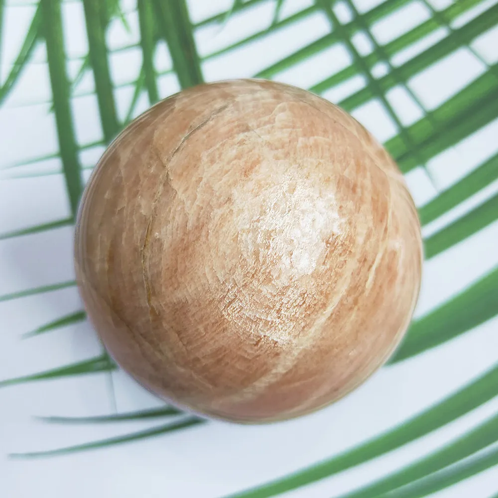 Хрустальная Сфера 4-8 см натуральный оранжевый лунный камень кварц шар из