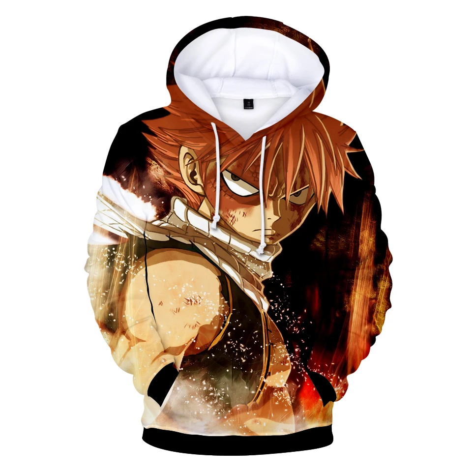 

Dropshipping Full range Fairy Tail print Hoodie Sweatshirts Cosplay Harajuku Fairy Tail Hooded High Quality boy/girl Clothes