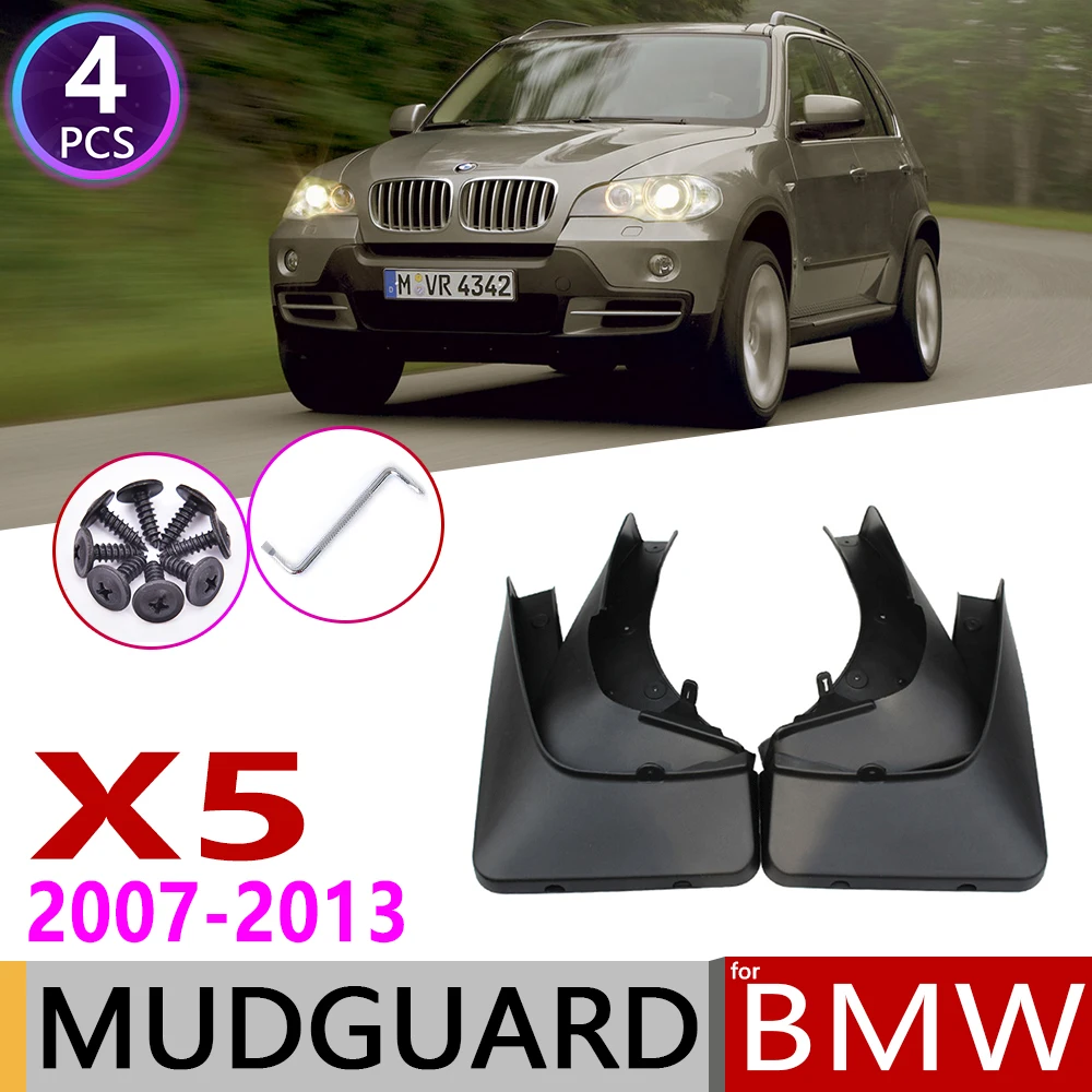 Брызговик для BMW X5 E70 2007~ 2013 Fender брызговик закрылки аксессуары для брызговиков 2008 2009 2010 2011 4.8i 3.0si 35d 50i