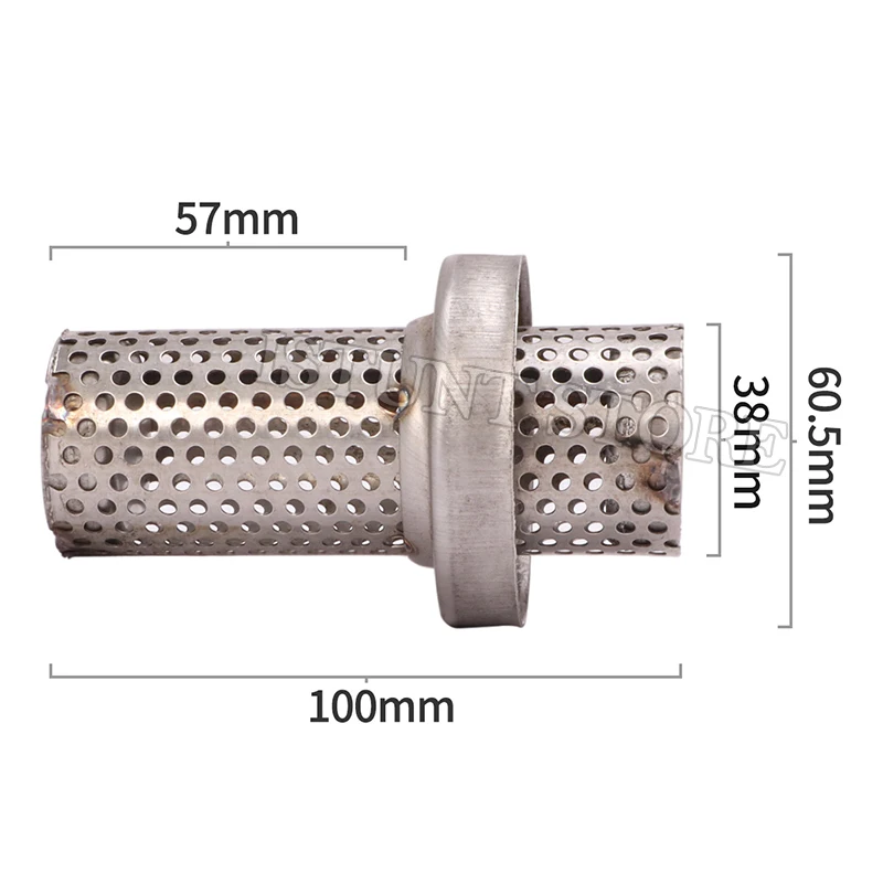 50.8mm 60mm Motorcycle Yoshimura Exhaust Silencer Muffler Escape Moto Metal Catalyst DB Killer For Suzuki Honda Yamaha Dit Bike