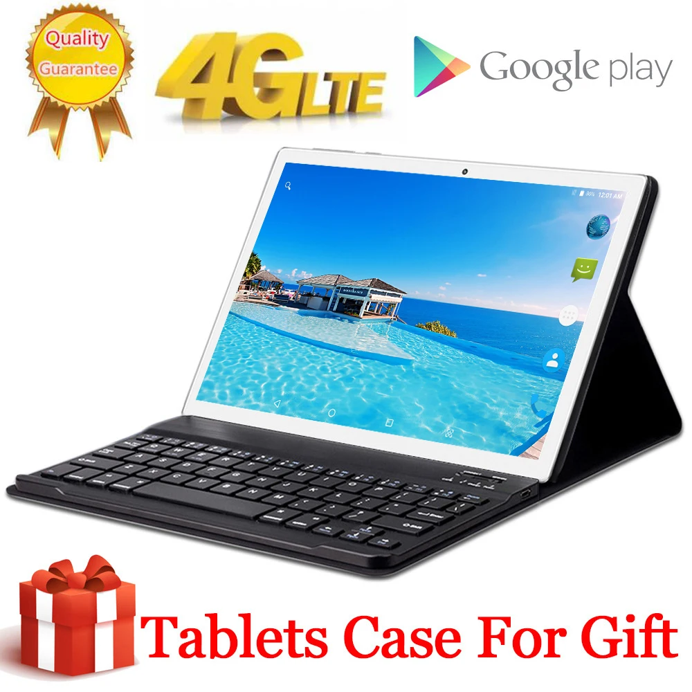 

Free Gift Tablet Case Cover 4G LTE 10.1 inch 2.5D tablet pc 10 Deca Core MTK6797 8GB RAM 128GB 256GB ROM 1920*1200 Android 8.0
