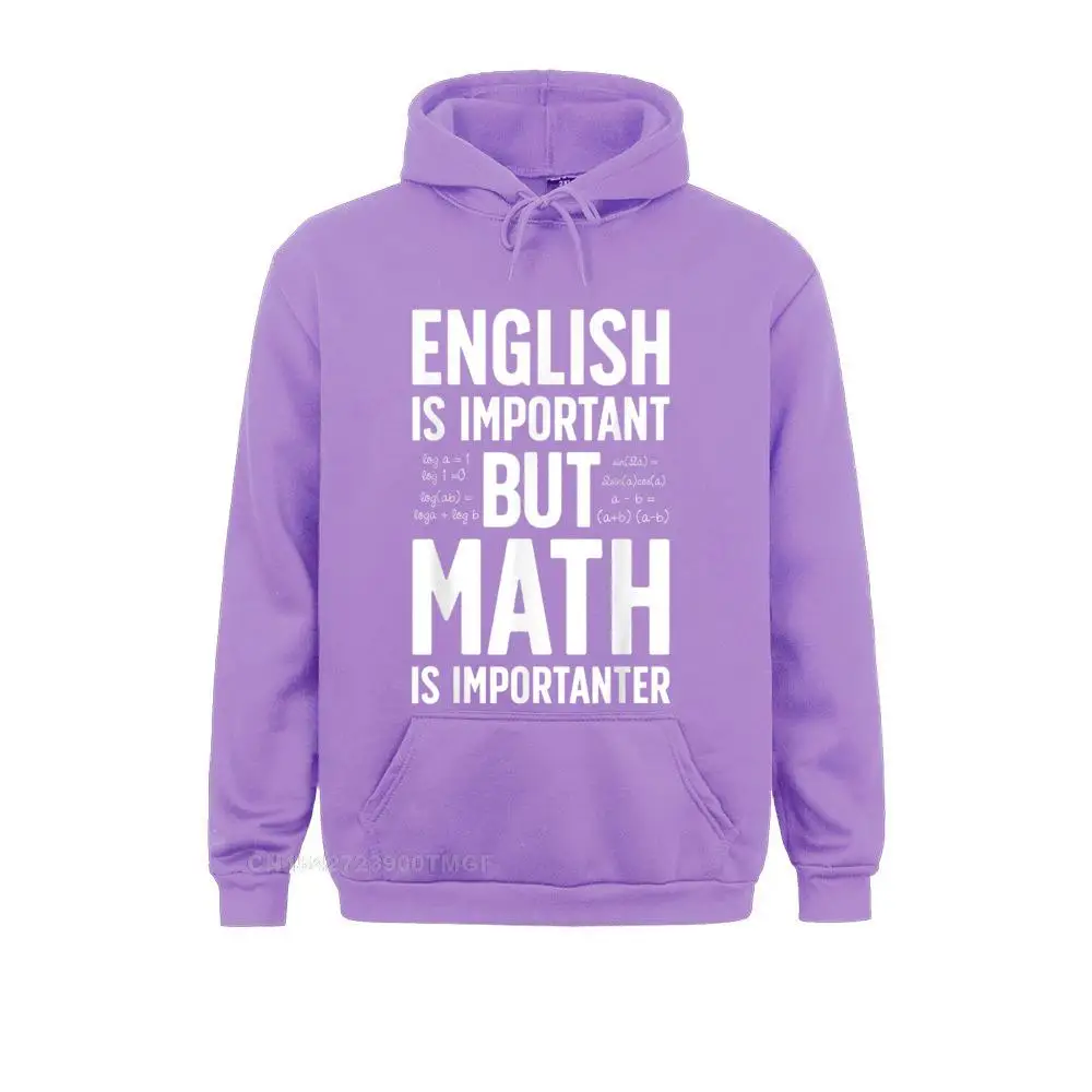  English is Important but Math is Importanter T shirt Teacher__18113 Boy Sweatshirts Casual Hoodies High Quality Sportswears Long Sleeve English is Important but Math is Importanter T shirt Teacher__18113purple