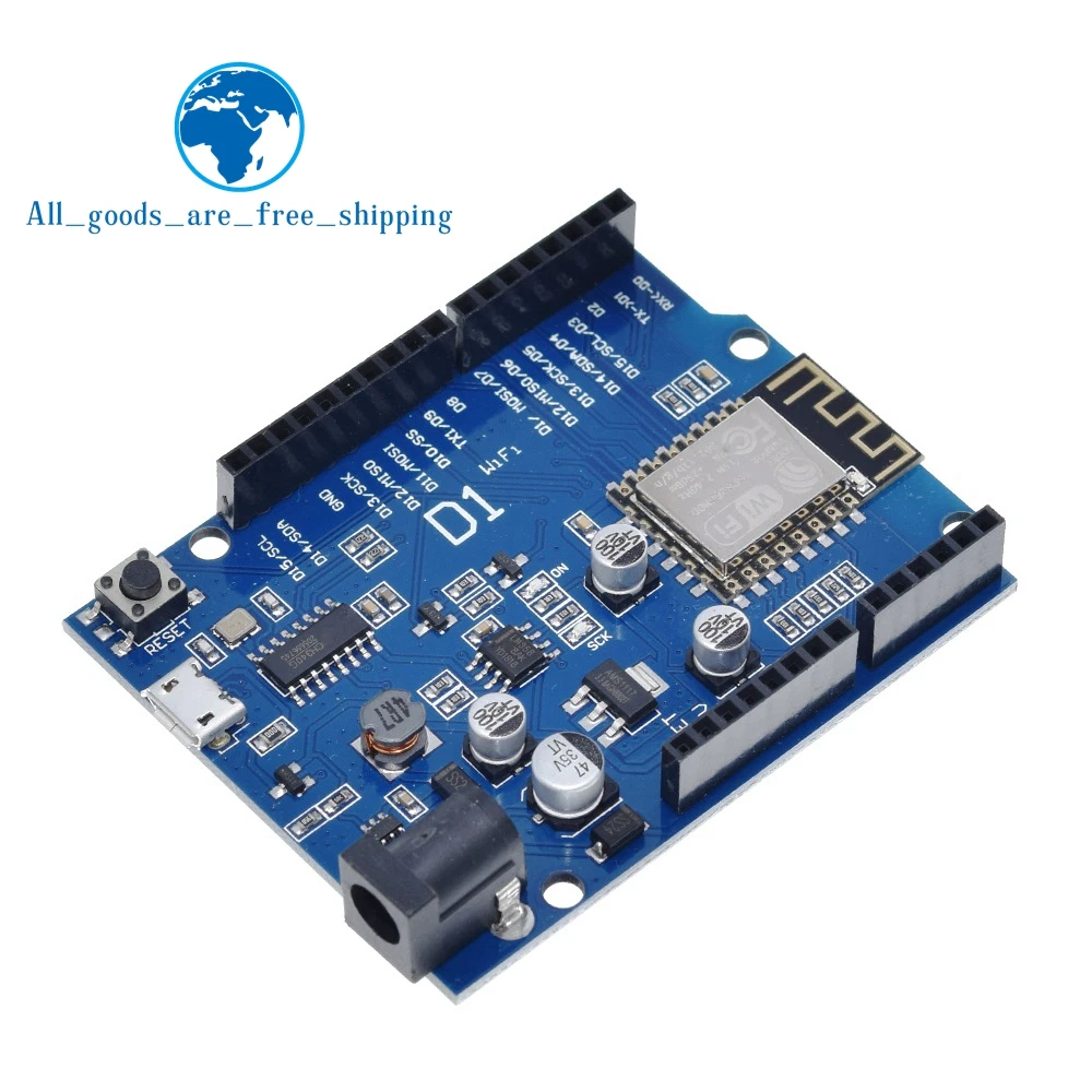 Завеса умная электроника ESP 12F WeMos D1 Wi Fi uno основе ESP8266 щит для arduino совместимый с