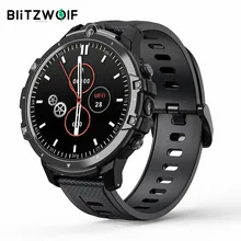 BlitzWolf-reloj inteligente BW-BE1 con GPS, pulsera con Android 7,1, 3G + 32G, 4G-LTE, desbloqueo facial, cámara Dual, batería de gran duración de 800mAh