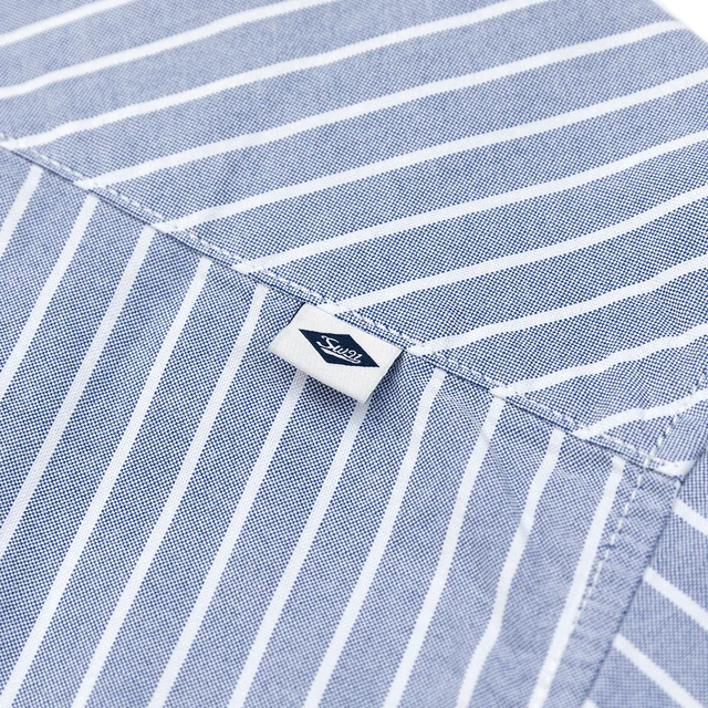 Oxford Shirt with vertical stripes