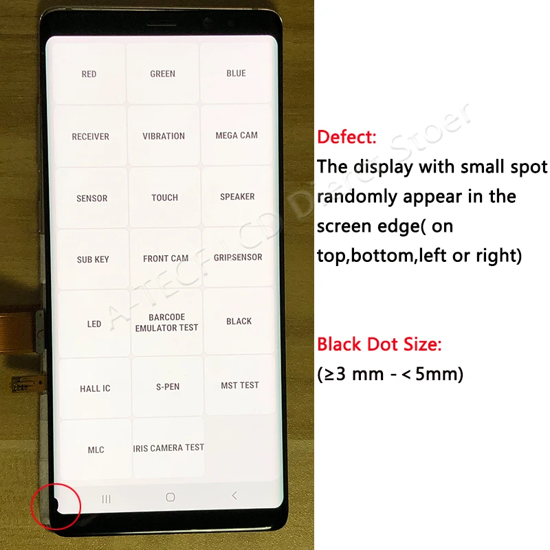  ORIGINAL AMOLED N950F LCD For Samsung Note 8 LCD Display Touch Screen With Frame For Samsung Note 8
