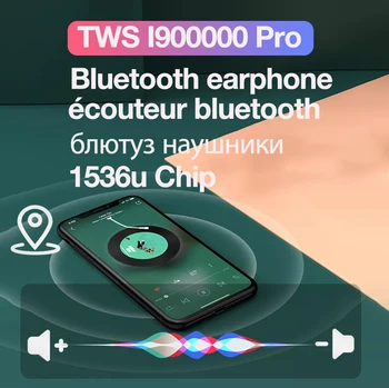 

Original Tws i900000 Pro Bluetooth Earphone Wireless Headphone Mini Sport Stereo Headset 1536D Volume Control GPS Earbuds