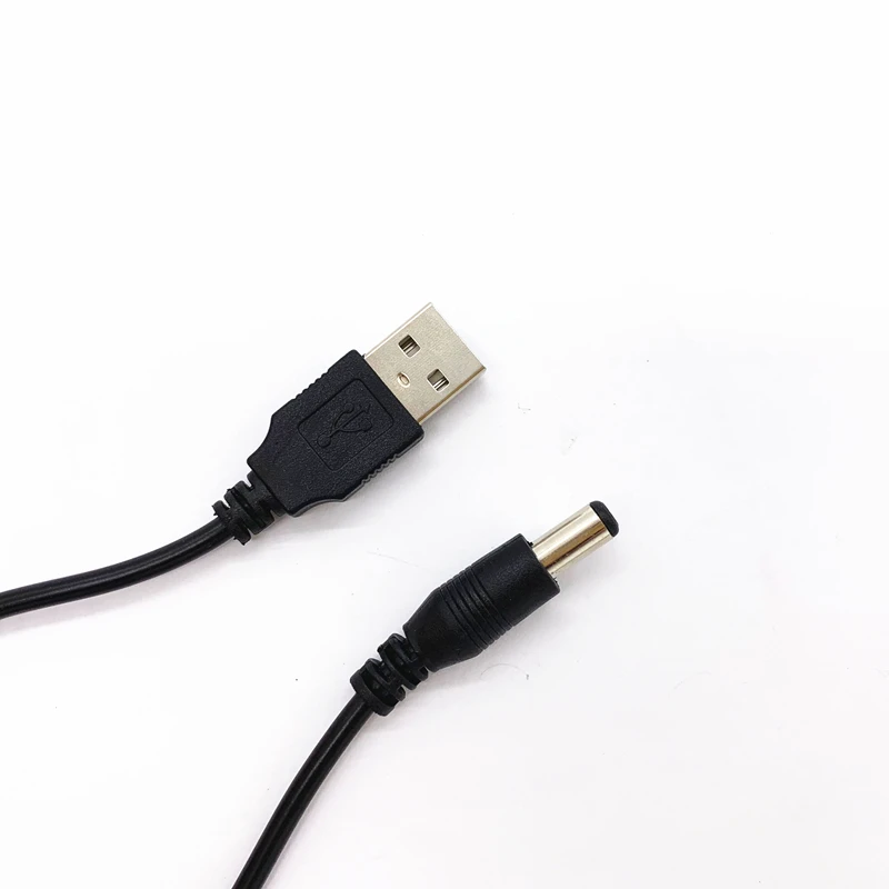 USB к DC 5,5 мм 3,5 мм силовой кабель USB штекер к 5,5 3,5 разъем питания зарядное устройство адаптер для концентратора USB вентилятор кабель питания