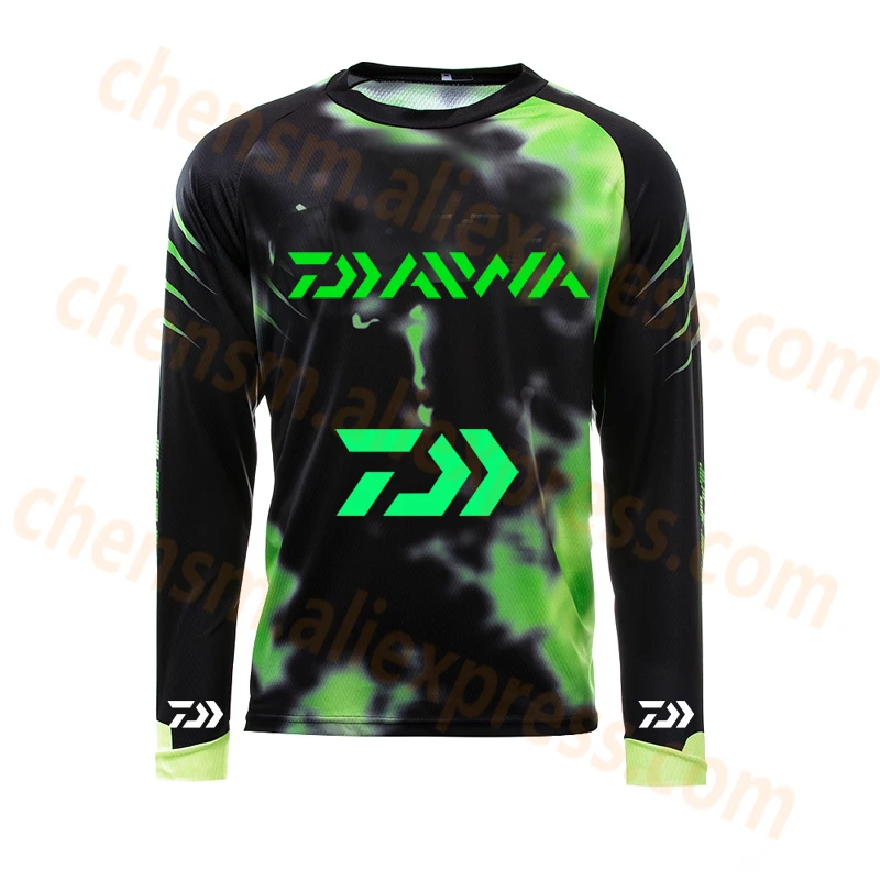 

2019 New Style DAIWA DAWA Quick Drying Fishing Clothing Long Sleeve Men Sunscreen Anti-uv Breathable Summer Autumn Fishing Shirt