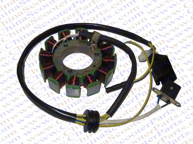 12 Coils 6 Wires 115MM Magneto Stator Winding For Kazuma XinYang Jaguar 500 500CC ATV Quad Parts