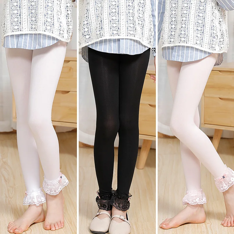 Summer Children's Lace Leggings Thin 