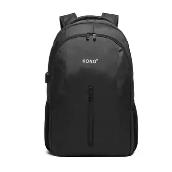 

KONO Travel Laptop Backpack, Business Slim Durable Laptops Backpack with USB Charging Port, College School Computer Bag